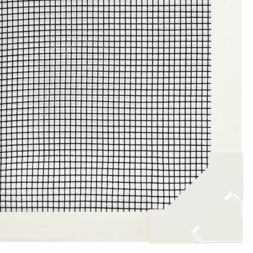 Magnetic Insect Screen for Windows White 100x120cm - Image 6