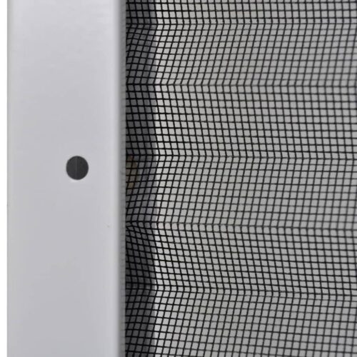 Plisse Insect Screen for Windows Aluminium 80x120cm - Image 6