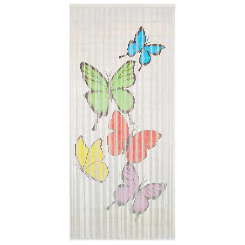 Insect Door Curtain Bamboo 90x200cm