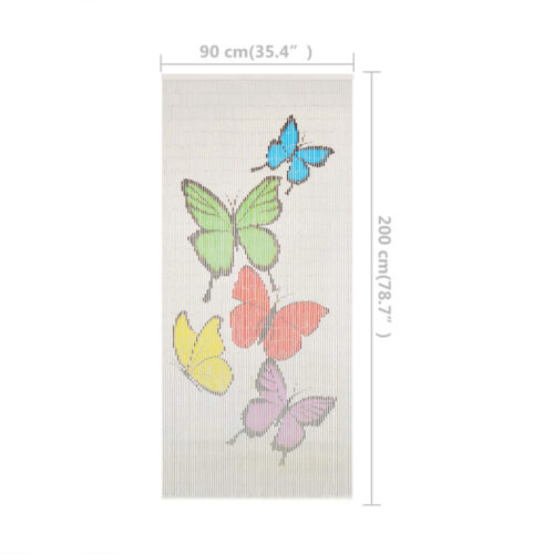 Insect Door Curtain Bamboo 90x200cm - Image 6