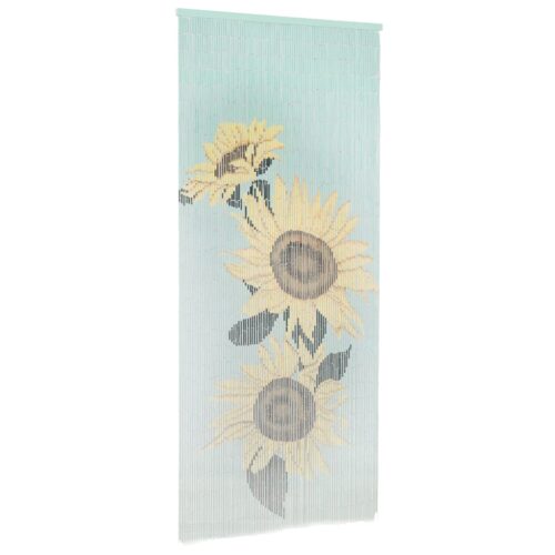 Insect Curtain Door Mosquito Fly Bug Net Privacy Screen Panel Bamboo 90x200cm - Image 2