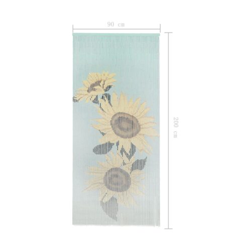 Insect Curtain Door Mosquito Fly Bug Net Privacy Screen Panel Bamboo 90x200cm - Image 6
