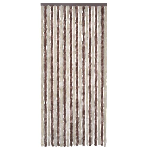 Insect Curtain Beige Light Brown 100x220cm Chenille - Image 3