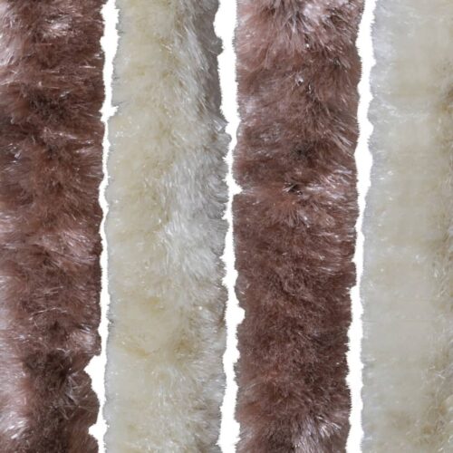 Insect Curtain Beige Light Brown 100x220cm Chenille - Image 4