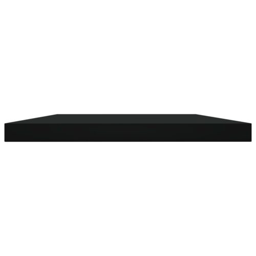 Bookshelf Boards 4pcs Black 40x20x1.5cm Engineered Wood - Image 3