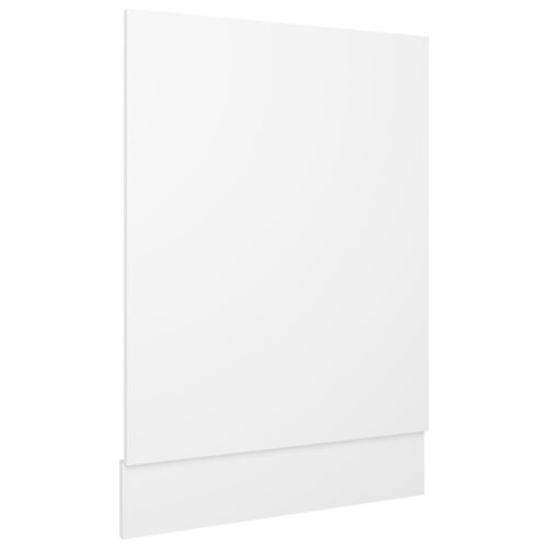 Dishwasher Panel White 45x3x67cm Engineered Wood - Image 2