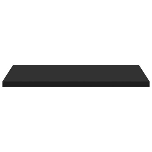 Bookshelf Boards 4pcs Black 40x40x1.5cm Engineered Wood - Image 4