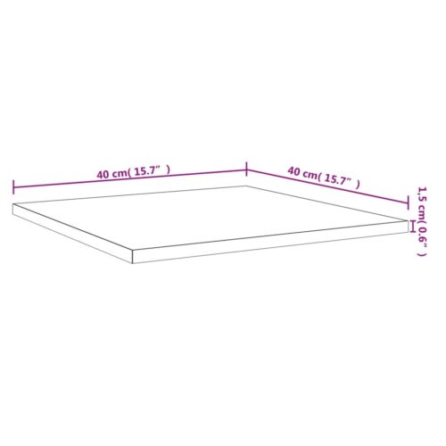 Bookshelf Boards 4pcs Black 40x40x1.5cm Engineered Wood - Image 8