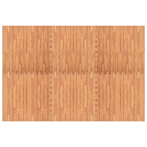 Floor Mats 6pcs Wood Grain 2.16m EVA Foam - Image 2