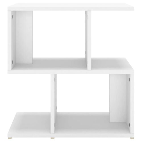 Bedside Cabinet White 50x30x51.5cm Engineered Wood - Image 5