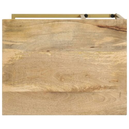 Side Table 35x45x65cm Solid Mango Wood - Image 5