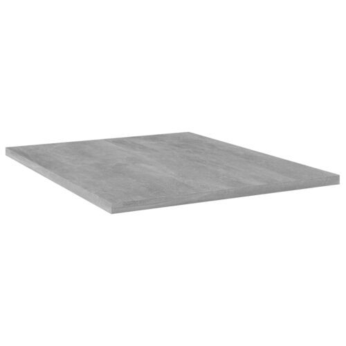 Bookshelf Boards 4pcs Concrete Grey 40x50x1.5cm Engineered Wood - Image 2