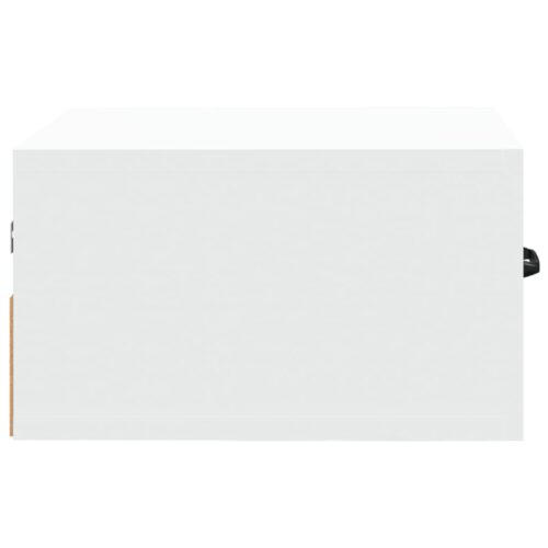 Wall-mounted Bedside Cabinets 2pcs White 35x35x20cm - Image 8