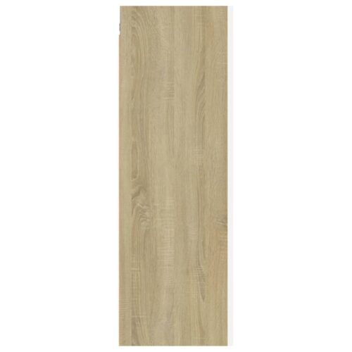 TV Cabinet White Sonoma Oak 30.5x30x90cm Engineered Wood - Image 4