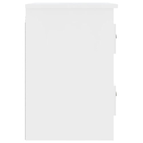 Wall-mounted Bedside Cabinet White 41.5x36x53cm - Image 8