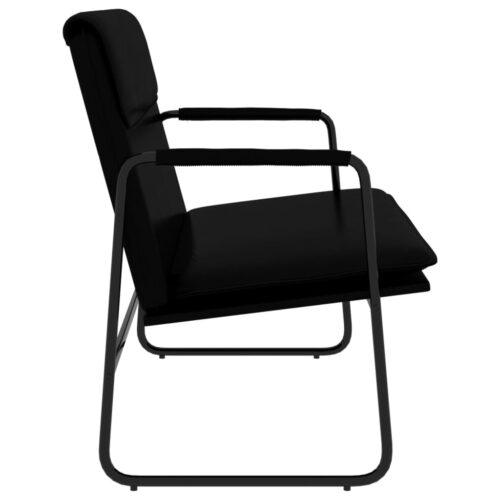 Bench Black 100x64x80cm Faux Leather - Image 4
