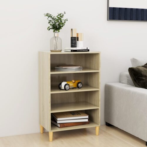 Sideboard Sonoma Oak 57x35x90cm Engineered Wood - Image 8