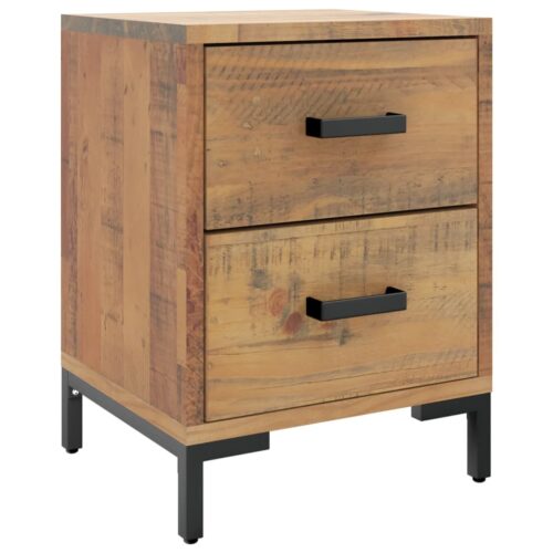 Bedside Cabinets 2pcs 36x30x45cm Solid Wood Pine - Image 3