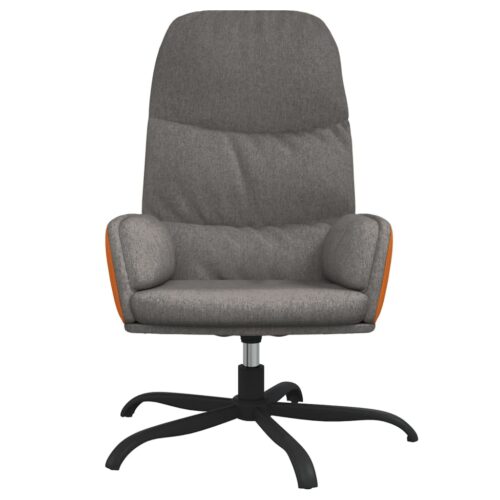 Relaxing Chair Light Grey Fabric - Image 3