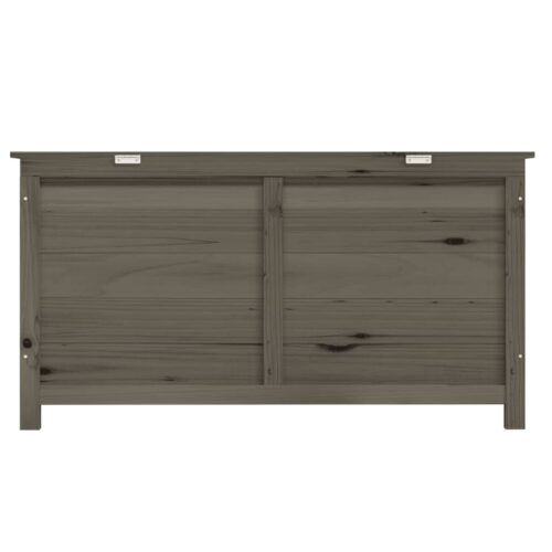 Outdoor Cushion Box Anthracite 100x50x56cm Solid Wood Fir - Image 4