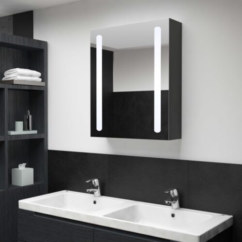 LED Bathroom Mirror Cabinet 50x13x70cm - Image 10