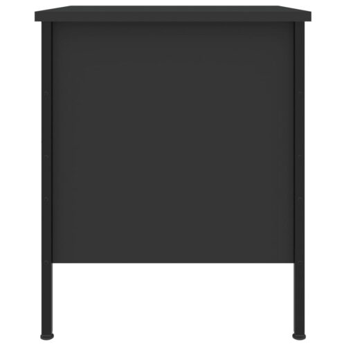 Bedside Cabinets 2pcs Black 40x42x50cm Engineered Wood - Image 8