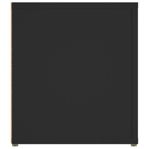 TV Cabinets 2pcs Black 80x31.5x36cm Engineered Wood - Image 7