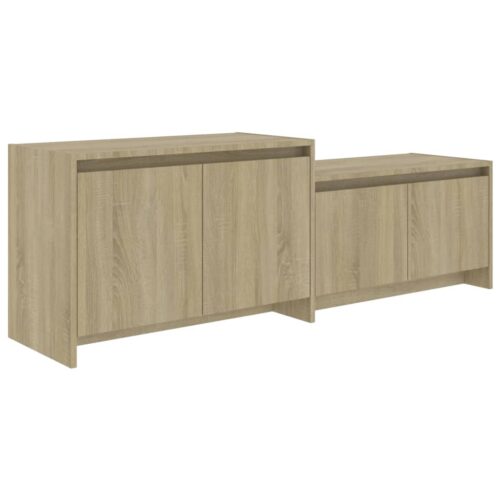 TV Cabinet Sonoma Oak 146.5x35x50cm Engineered Wood