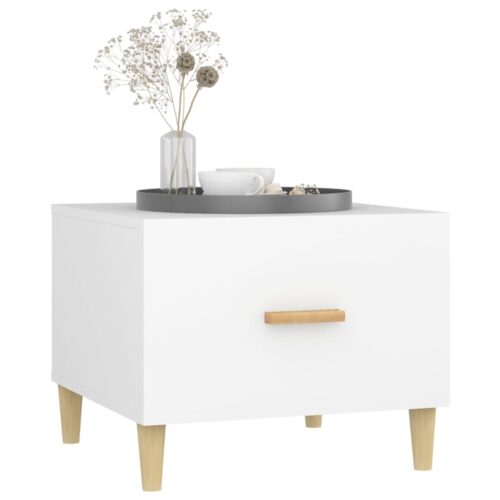 Coffee Tables 2pcs White 50x50x40cm Engineered Wood - Image 4