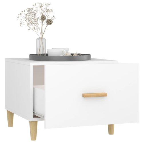 Coffee Tables 2pcs White 50x50x40cm Engineered Wood - Image 5