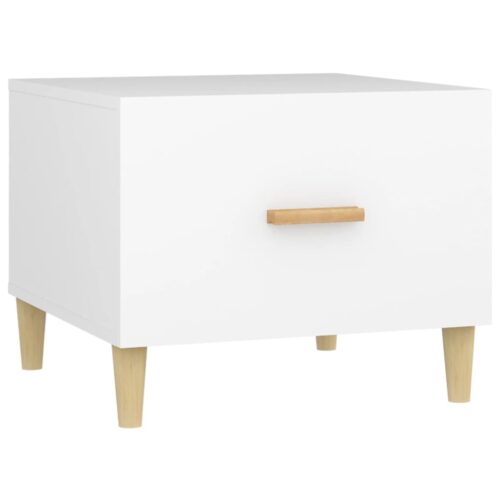 Coffee Tables 2pcs White 50x50x40cm Engineered Wood - Image 6