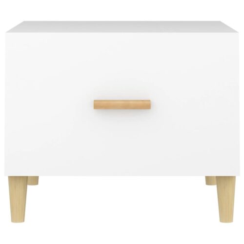 Coffee Tables 2pcs White 50x50x40cm Engineered Wood - Image 7