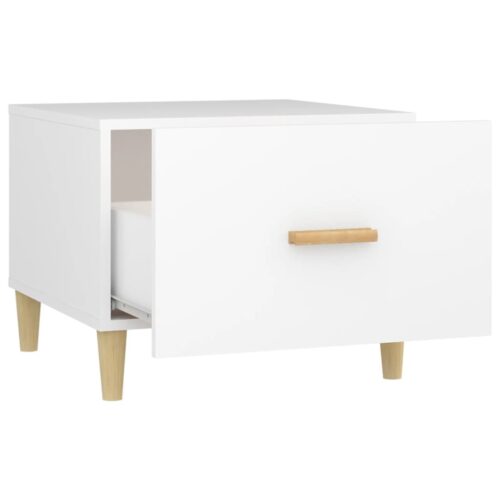 Coffee Tables 2pcs White 50x50x40cm Engineered Wood - Image 8