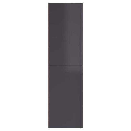 TV Cabinets 2pcs High Gloss Grey 30.5x30x110cm Engineered Wood - Image 5
