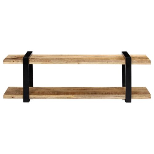 TV Cabinet 130x40x40cm Solid Mango Wood - Image 3