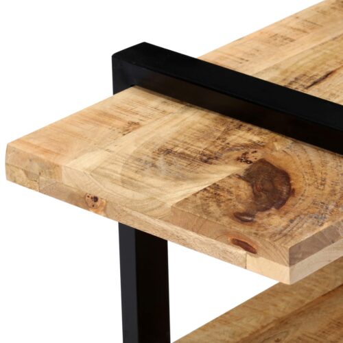 TV Cabinet 130x40x40cm Solid Mango Wood - Image 4