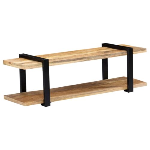 TV Cabinet 130x40x40cm Solid Mango Wood - Image 8