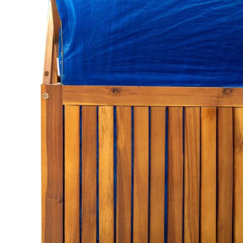 Storage Box with Trellis 99x55x160cm Solid Acacia Wood - Image 8