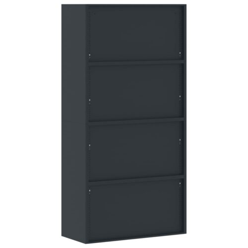 File Cabinet Anthracite 90x40x180cm Steel - Image 6
