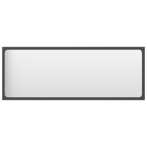 Bathroom Furniture Set Grey Engineered Wood - Image 10