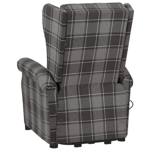 Stand up Massage Chair Grey Fabric - Image 5