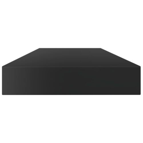 Bookshelf Boards 4pcs High Gloss Black 100x10x1.5cm Engineered Wood - Image 3