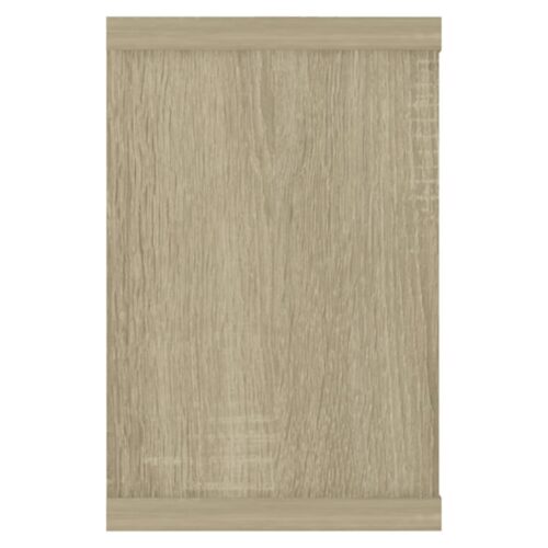 Wall Cube Shelves 2pcs Sonoma Oak 60x15x23cm Engineered Wood - Image 6