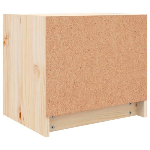 Solid Pine Wood Bedside Table Drawer Storage Side Cabinet Bedroom Nightstand - Image 8