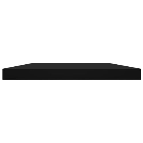 Bookshelf Boards 8pcs Black 60x10x1.5cm Engineered Wood - Image 3