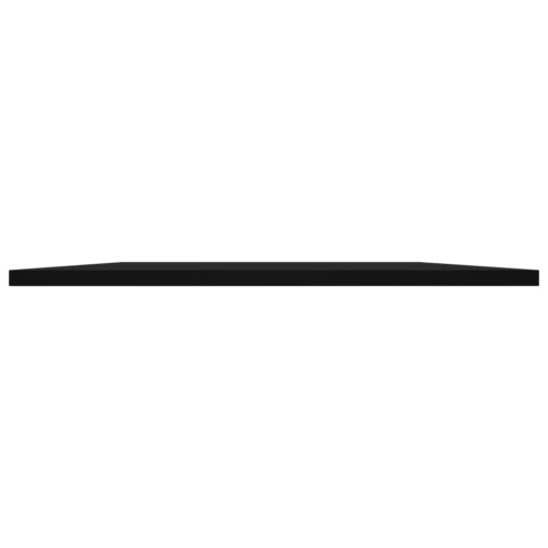 Bookshelf Boards 4pcs Black 80x20x1.5cm Engineered Wood - Image 3