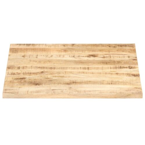 Table Top Solid Wood Mango 25-27mm 60x60cm DIY Desk Panel Board - Image 3