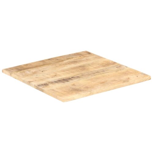 Table Top Solid Wood Mango 25-27mm 60x60cm DIY Desk Panel Board - Image 7