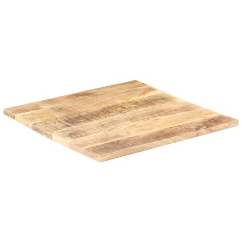 Table Top Solid Wood Mango 25-27mm 60x60cm DIY Desk Panel Board - Image 10
