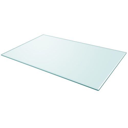 Table Top Tempered Glass Rectangular 1000x620mm DIY Desk Panel Board - Image 2